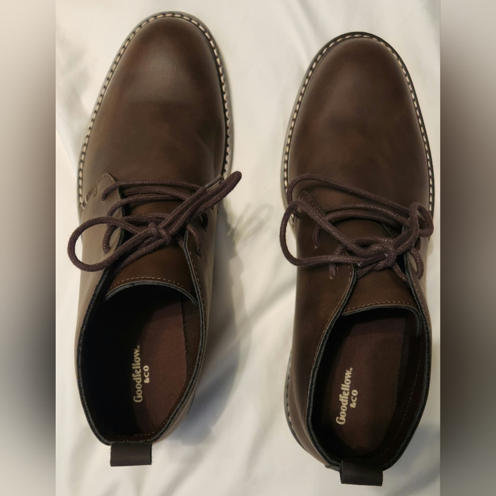 Goodfellow & Co Men's Shoes Granger Brown Size 9 - Picture 3 of 6